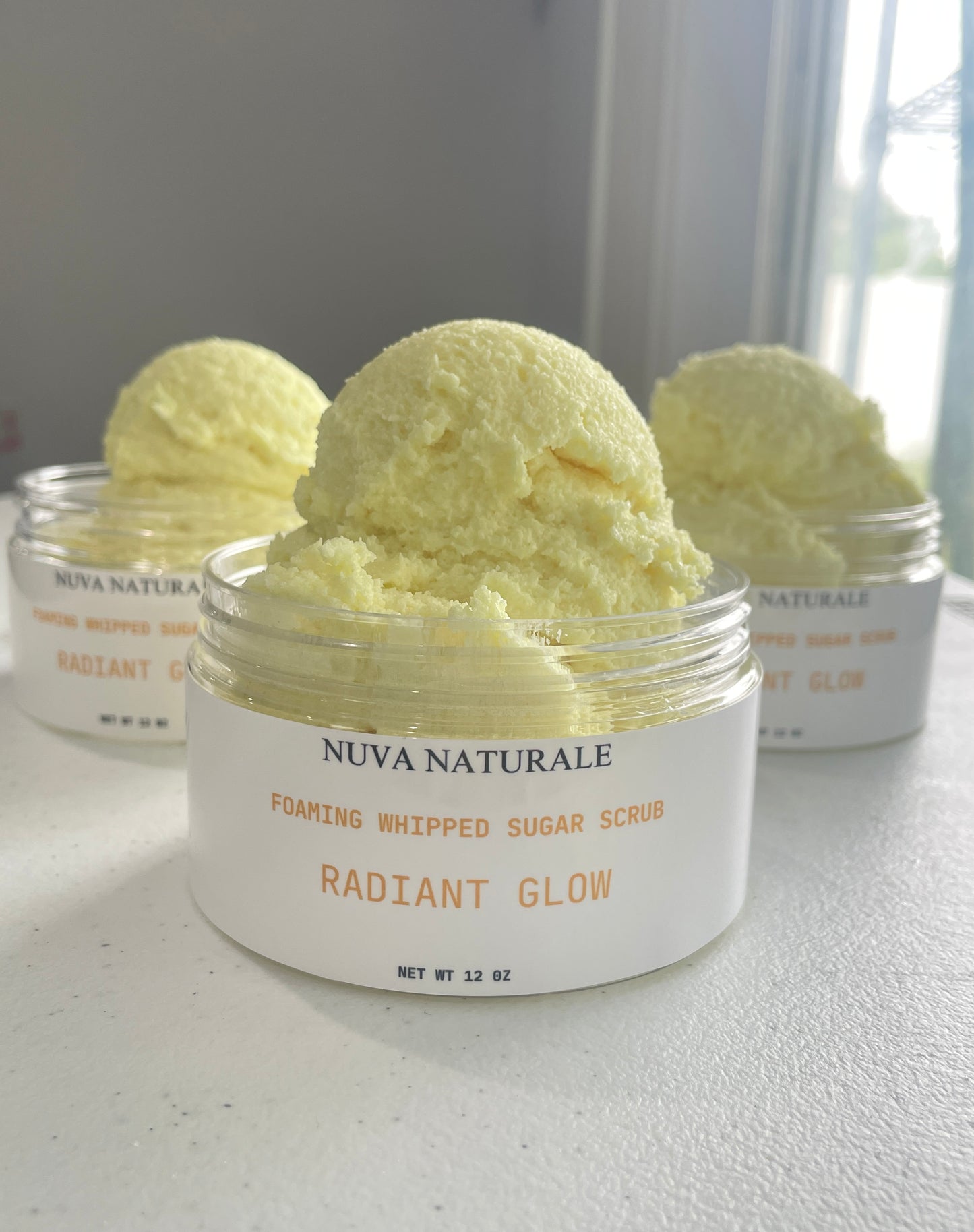 Radiant Glow Foaming Whipped Sugar Scrub