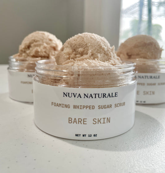 Bare Skin Foaming Whipped Body Scrub
