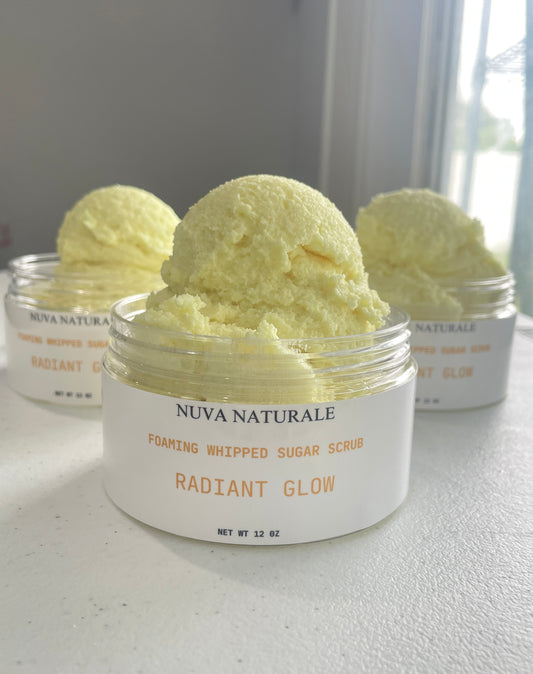 Radiant Glow Foaming Whipped Sugar Scrub